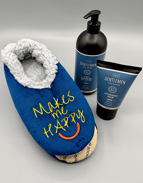 'Braai Makes me Happy' Slippers Gift Box - Impala Online