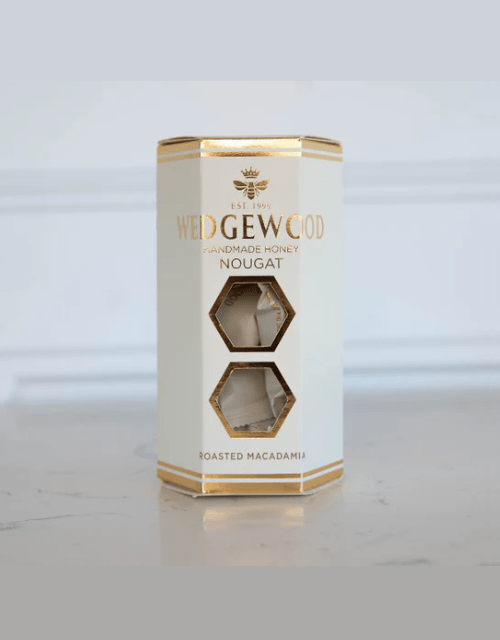 Christmas Poinsettia and WEDGEWOOD Macadamia honey nougat - Impala Online