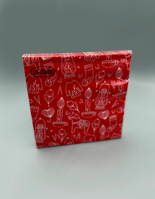 Christmas Serviette - Red Decorative - Impala Online