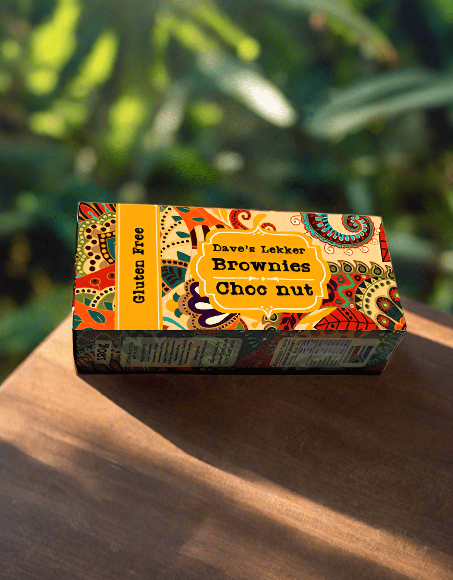 Dave's Lekker Gluten Free Choc Nut Brownies - Impala Online
