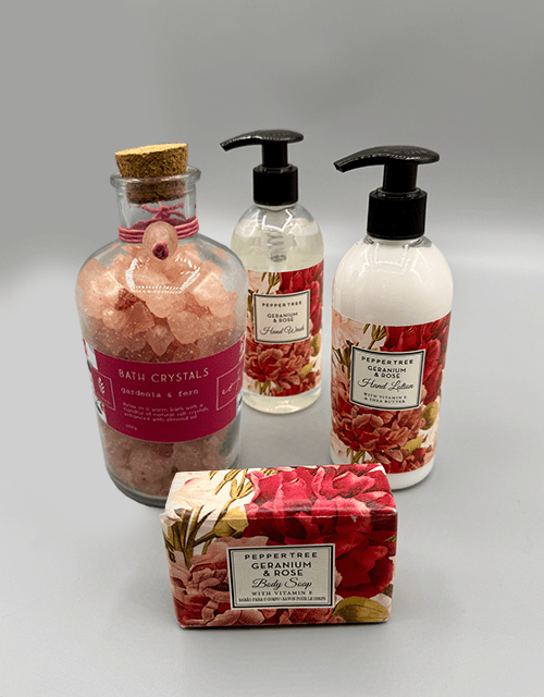 Geranium & Rose Gift Box - Impala Online