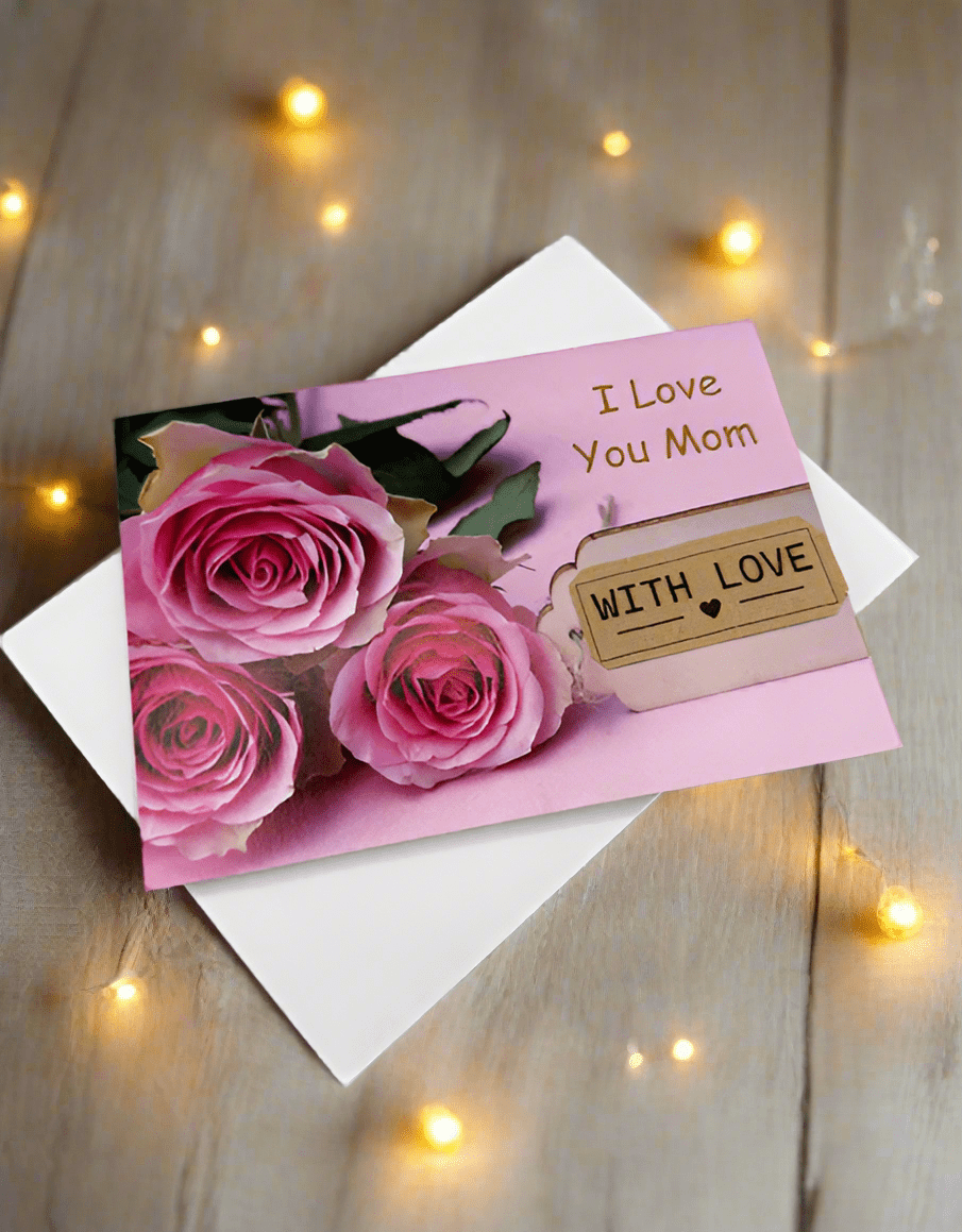 I Love you Mom - Pink Roses - Impala Online