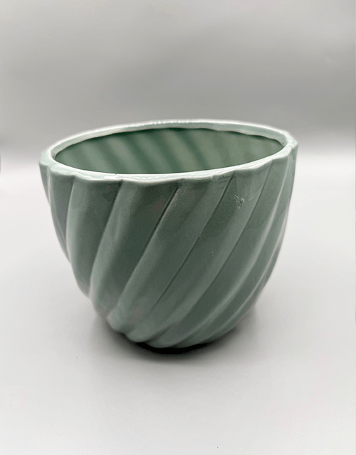 Light Green Ceramic Pot - Impala Online
