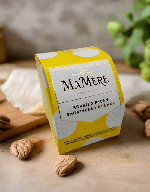 Ma Mere Roasted Peacan Shortbread Rounds - Impala Online