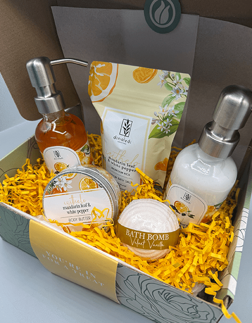 Mandarin leaf & White Pepper Gift Box - Impala Online