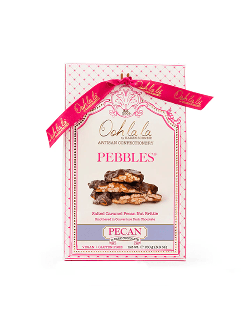 Pecan Pebbles® in dark chocolate 150g - Impala Online