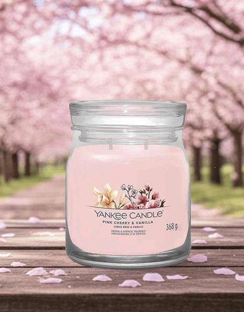 Pink Cherry & Vanilla – Signature Large Jar - Impala Online