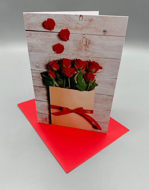 Red Rose - Card - Impala Online