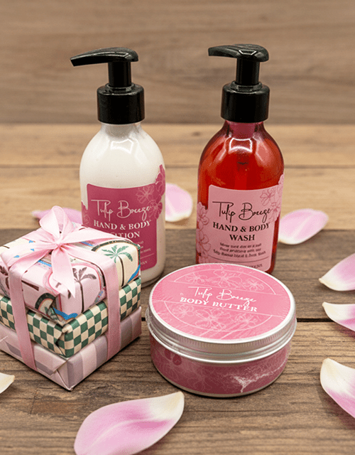 Tulip Breeze Gift Basket - Impala Online