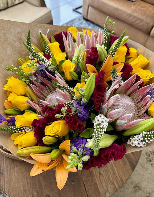 King Protea Bouquet - Impala Online