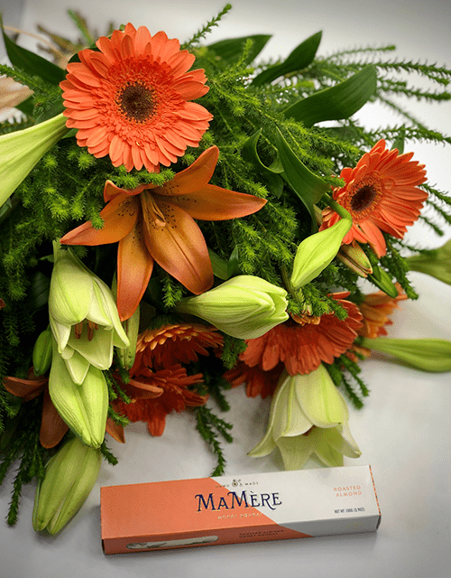 Orange Gerbera and Lily Mix - Impala Online