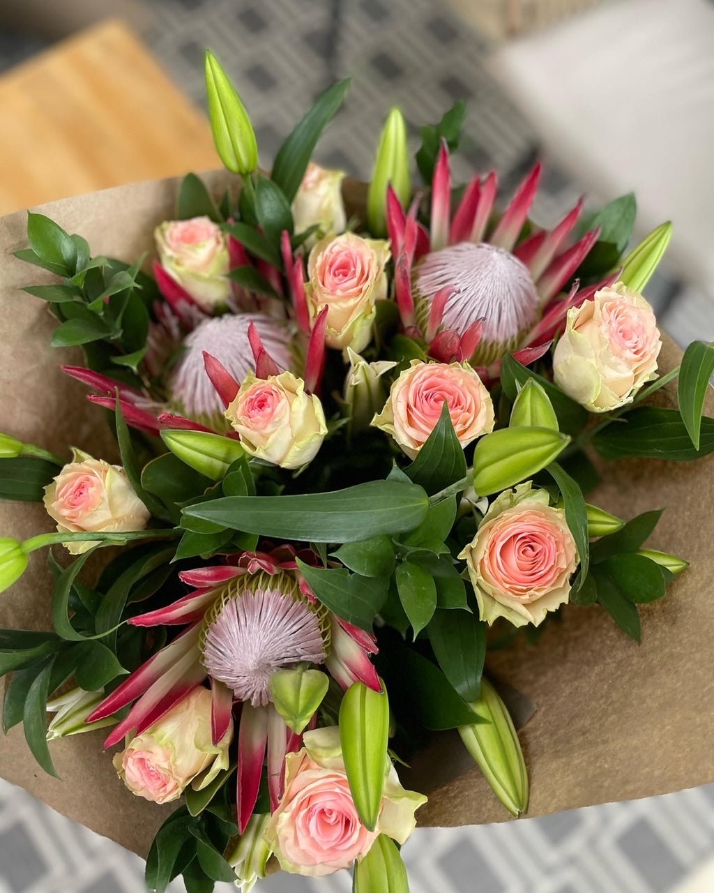 Pink Protea Perfection - Impala Online