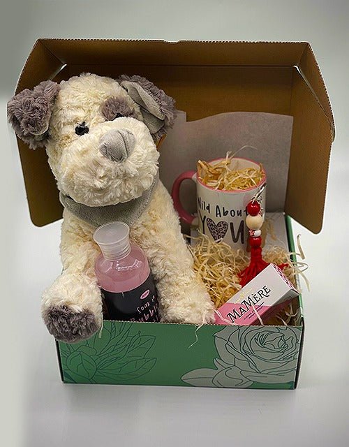 Puppy LOVE Latte Dog Gift Box (large) - Impala Online
