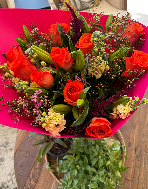 Orange Explosion Mixed Bunch
