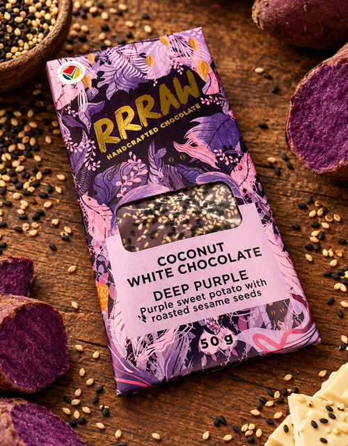 RRRAW Handcrafted Chocolate - Deep Purple