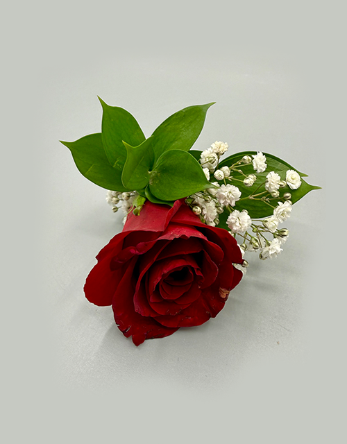 Single Rose Buttonhole
