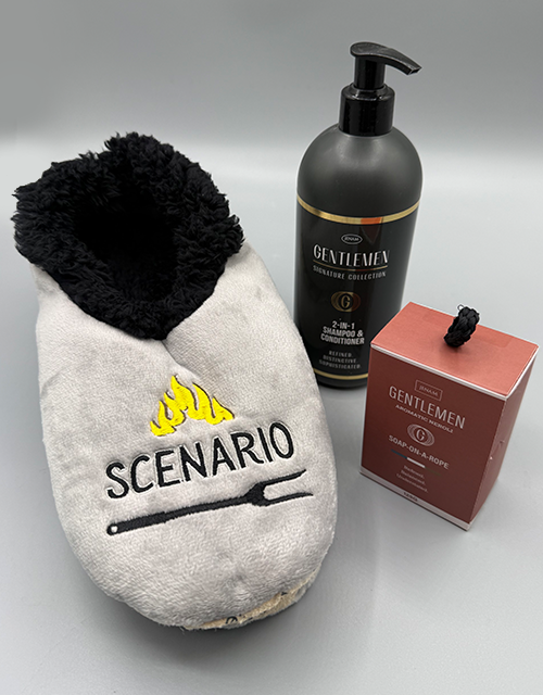 'Wors-case Scenario' Slippers Gift Box