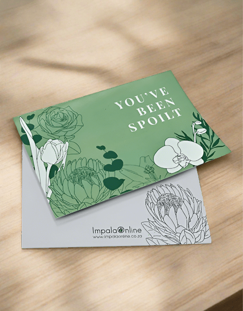 Complimentary Greeting Card - Impala Online