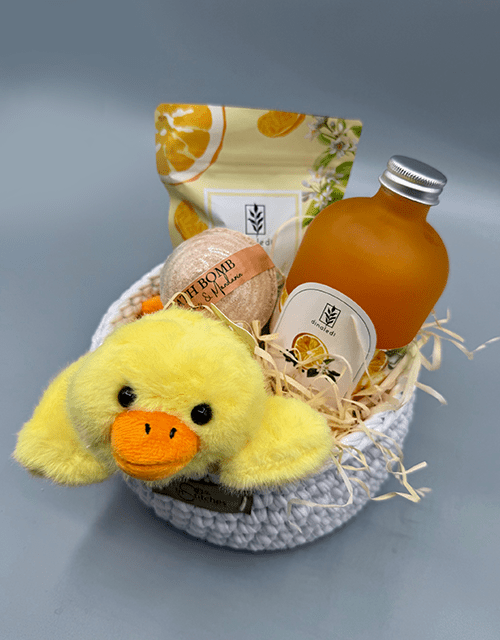 Fluffy Duck Luxury Bath Gift Basket - Impala Online