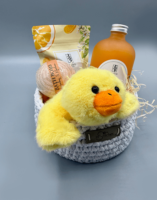 Fluffy Duck Luxury Bath Gift Basket - Impala Online