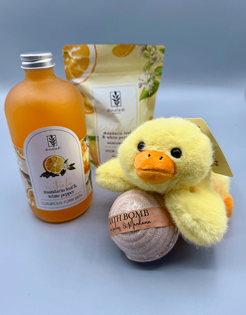 Fluffy Duck Luxury Bath Gift Basket - Impala Online