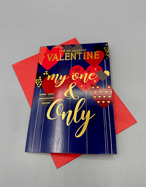 For My Amazing Valentine My one and Only - Card - Impala Online