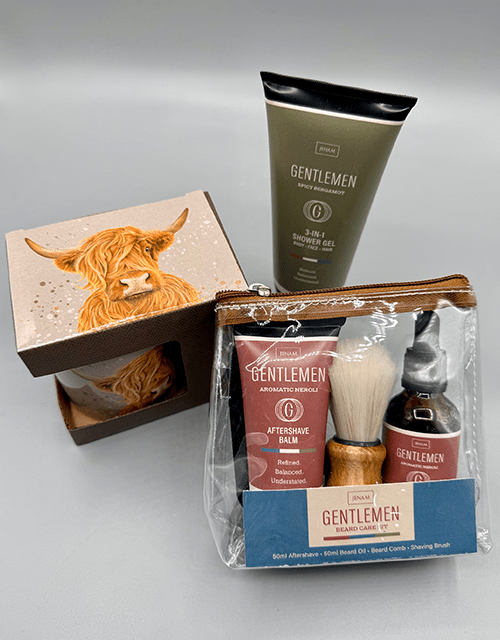 Gentlemen Beard Care Kit with Mug - Impala Online