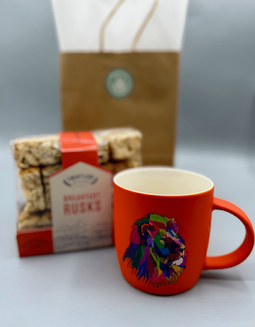 Lion Mug & Rusks - Impala Online