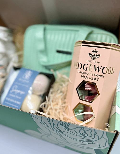 Luxury Pamper Mint Green Gift Box - Impala Online