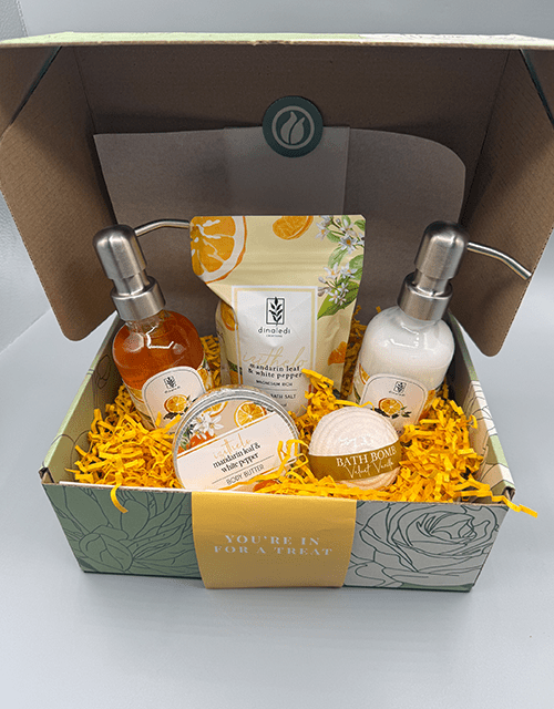 Mandarin leaf & White Pepper Gift Box - Impala Online