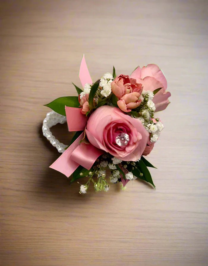 Pearl Wrist Corsage - Various colours - Impala Online