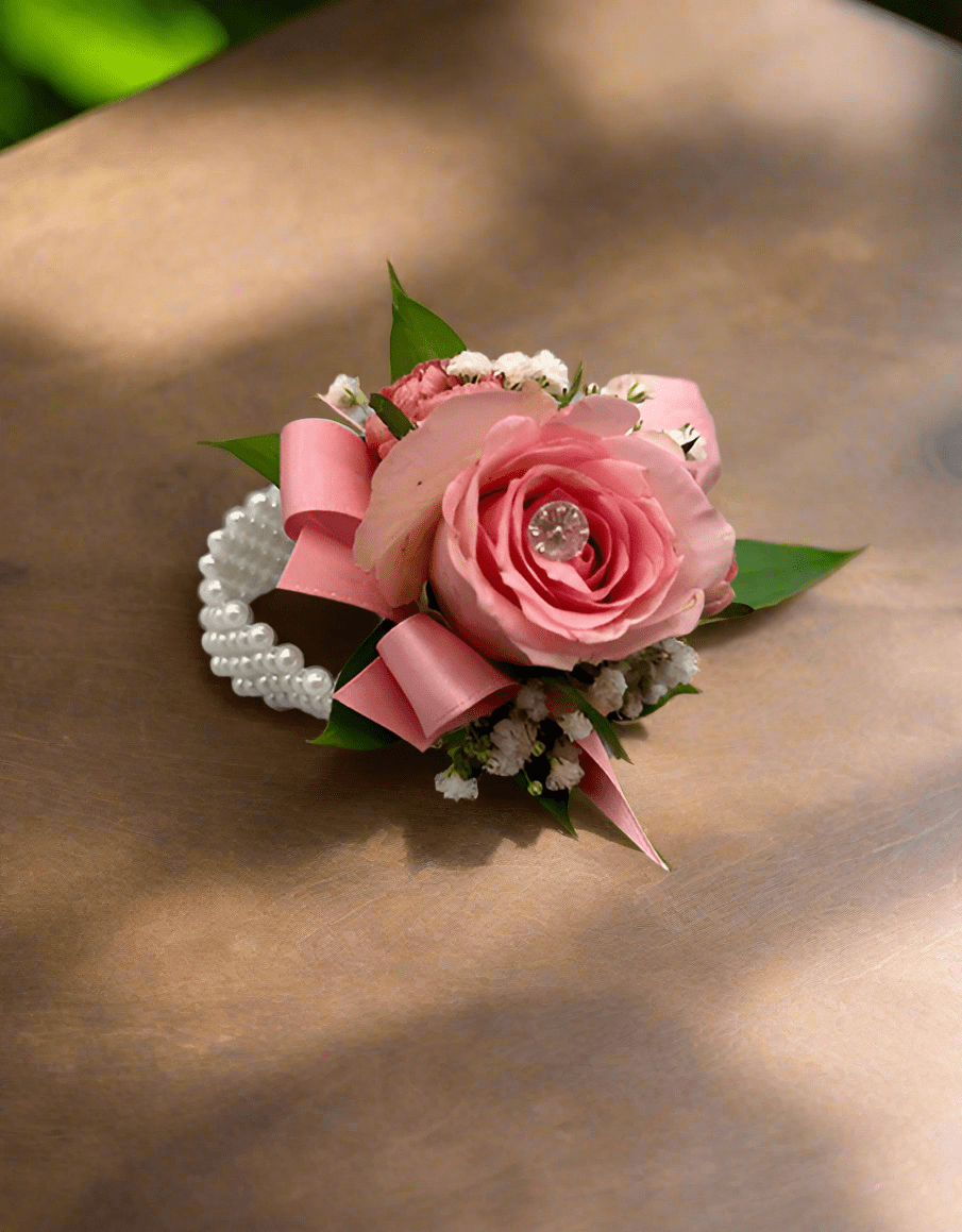 Pink Wrist Corsage - Impala Online