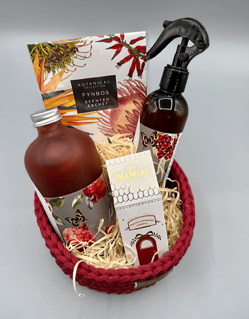 Pomegranate & Vanilla Gift Basket - Impala Online