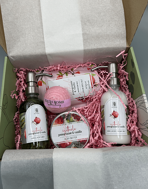 Pomegranate & Vanilla Gift Box - Impala Online