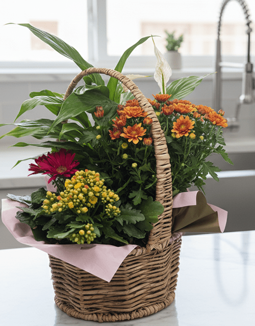 Rustic Plant Basket - Impala Online