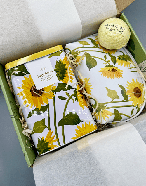 Sunflower Happiness Gift Box - Impala Online
