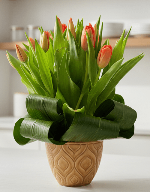 Vibrant Tulip Arrangement - Impala Online
