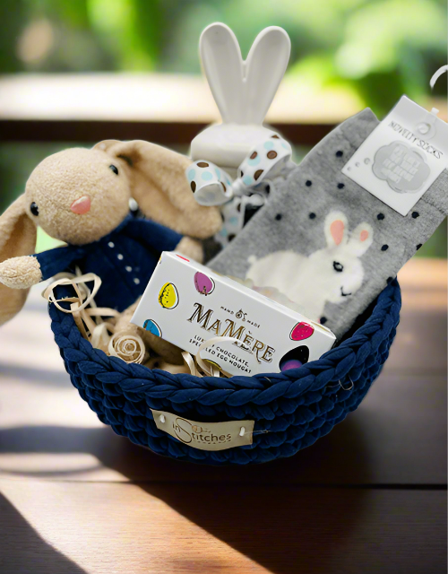 Blue Bunny Basket - Impala Online