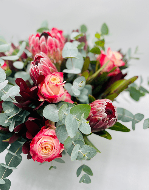 Bowl of Protea's Arrangement - Impala Online