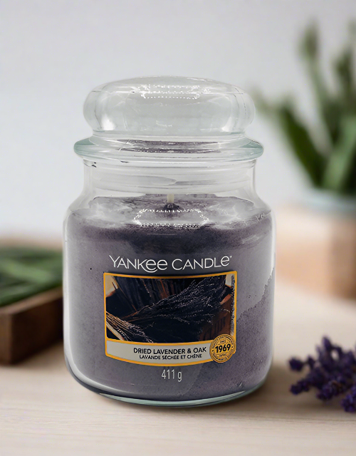 Dried Lavender and Oak Yankee Candle - Impala Online