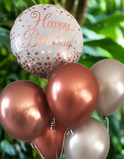 Happy Birthday Foil Balloon Bouquet - Impala Online