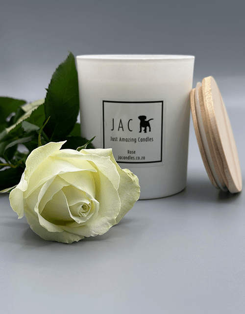 J A C Rose Candle - Impala Online