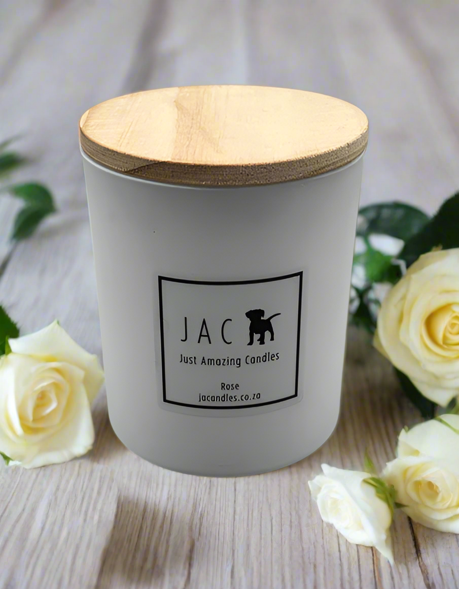 J A C Rose Candle - Impala Online