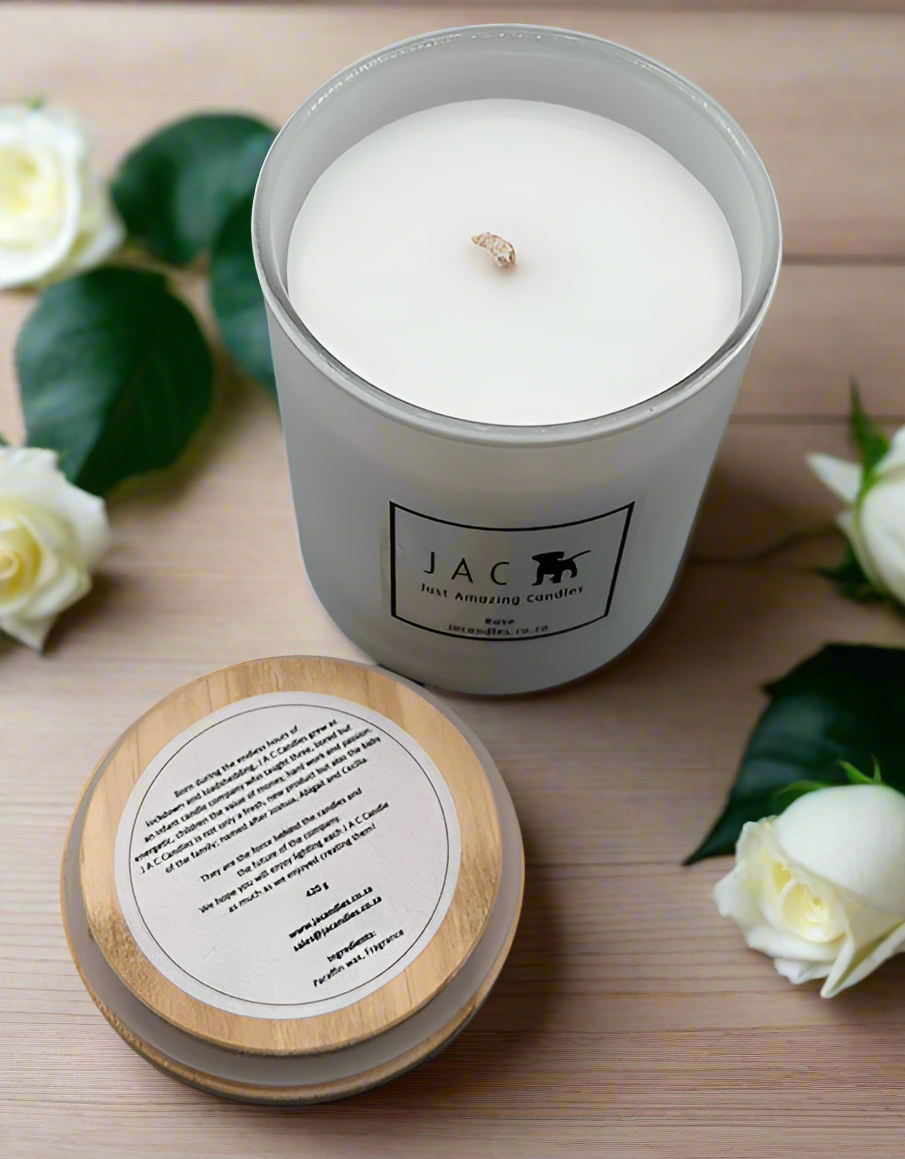 J A C Rose Candle - Impala Online