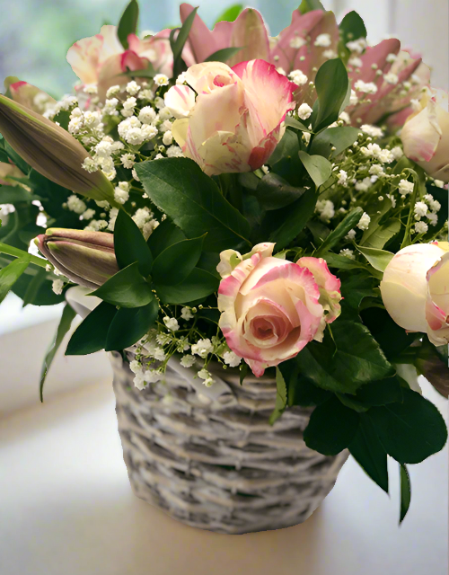 Pink Posy Arrangement - Impala Online