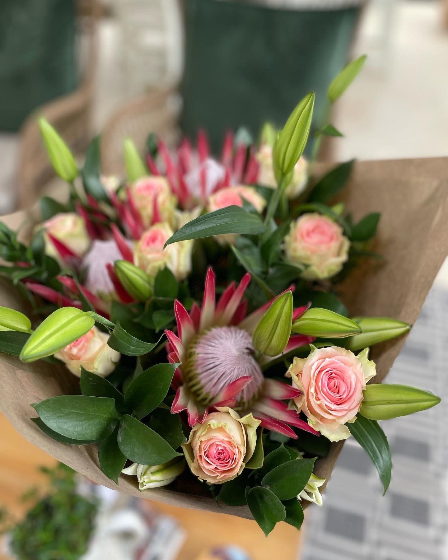 Pink Protea Perfection - Impala Online