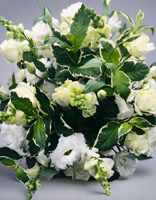 Pure White Arrangement - Impala Online