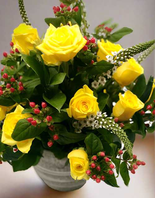 Striking Yellow Arrangement - Impala Online