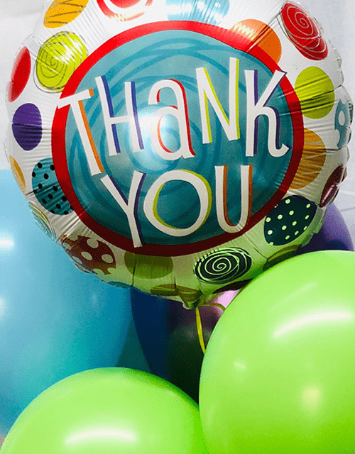 Thank you Foil Balloon Bouquet - Impala Online