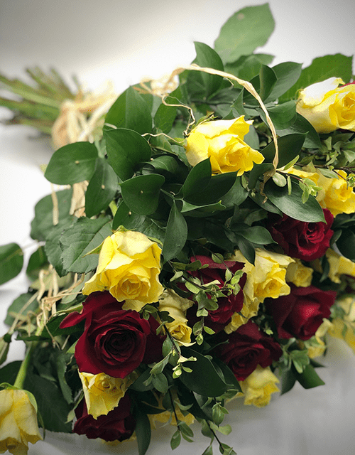 Yellow & Red Rose Mix - Impala Online
